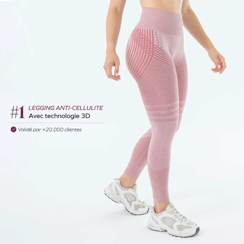 Legging 3D | Marron