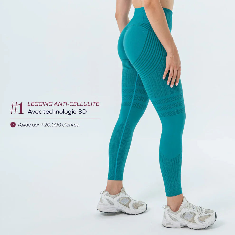Legging 3D | Bleu