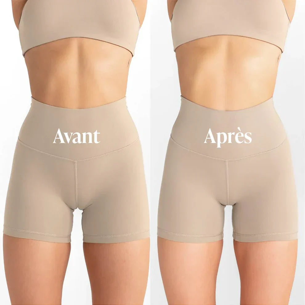 Tanga taille mi-haute marron (Lot de 3)